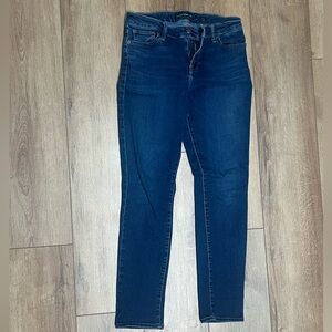 Lucky Brand Dark Blue Women's Lolita Skinny Ankle Jeans 4 / 27